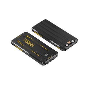 Hot Selling <strong>QC3.0</strong> 22.5w Super Fast Charging Built-in Wire PowerBank 20000mAh USB Type C Portable Mobile <strong>Power</strong> <strong>Bank</strong> 10000mah - Product Image 1