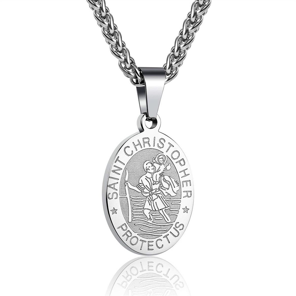 06- Saint Christopher (couleur acier)