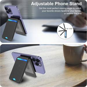 查找我的位置跟踪查找钱包iPhone手机支架磁性安全磁卡盒 - Product Image 3