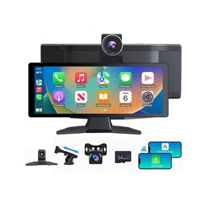 Reproductor de DVD para coche Android de 10,26 pulgadas, reproductor de DVD para coche con entrada y salida HDMI, envío gratuito - Product Image 1