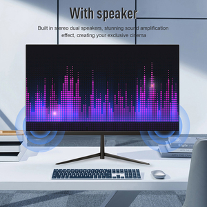 Monitor LED plano de 23,8 pulgadas, 100Hz, 1ms, tiempo de respuesta, diseño curvo, HDR, juegos, uso en la oficina, computadora de escritorio Compatible con VGA DP - Product Image 6