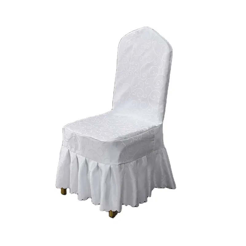 Funda para silla de boda, cubierta para silla de hotel de alta calidad