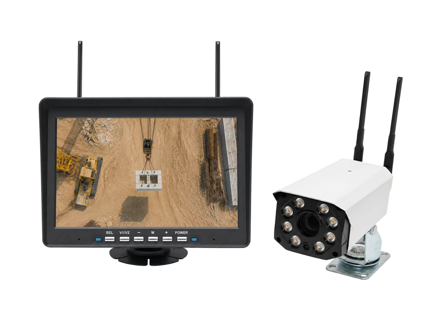 10.1 Inch Monitor with Zoom Camera