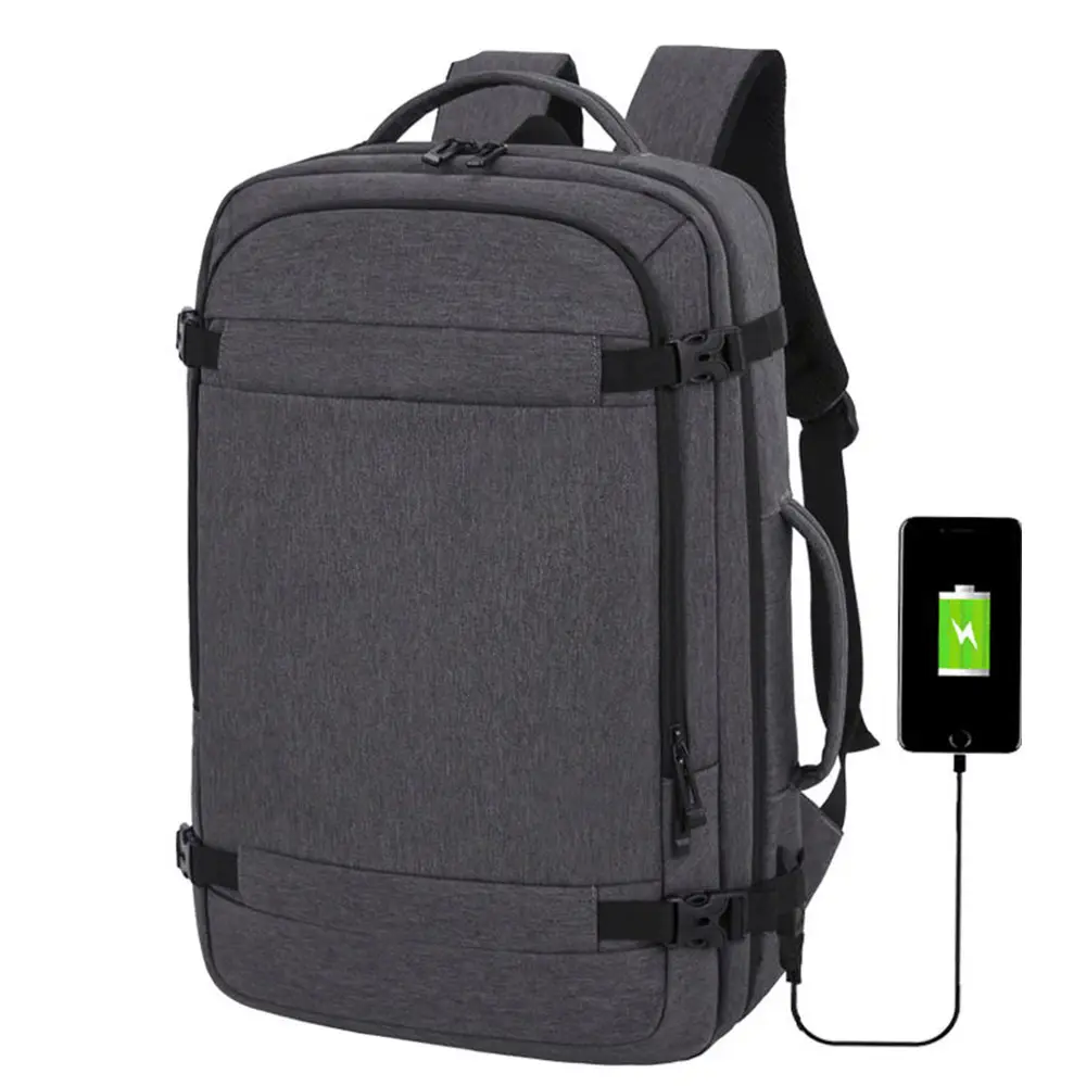 SC064 Bolsa para computador USB Business mochila para laptop à prova d'água para homens mochila de viagem ao ar livre grande capacidade bolsa escolar para estudantes