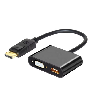 Xput Display Port Displayport DP a VGA/HDMI VGA y HDMI VGA 60Hz Splitter Converter Adapter Cable 2 en 1 - Product Image 4