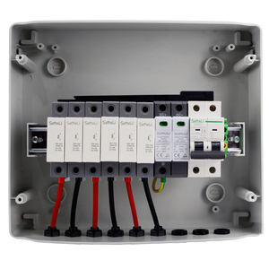 <strong>Combiner</strong> Box 3 String 3 in <strong>1</strong> Out 25A 600V Pv Array DC <strong>Combiner</strong> Box for Solar Panel Power System