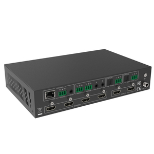 4x2 <strong>HDMI</strong> <strong>matrix</strong> <strong>Switcher</strong> 4K60hz <strong>HDMI</strong> 2.0 CEC ARC WEB GUI Control Open API 4 in 2 Out <strong>matrix</strong> Switch - Product Image 1