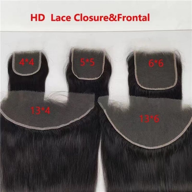 Fermeture et frontal en dentelle de tous types
