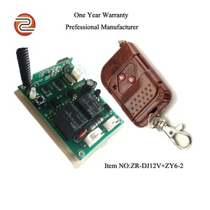 433/315MHz HF-Sender und-Empfänger DIY-Kit Drahtloser Ausgang für Fernbedienung und Vibrations alarm - Product Image 4