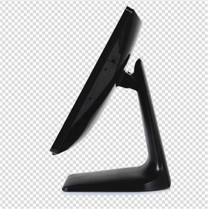 MSRコンピューターを備えたブラックタッチスクリーンPOSシステムオールインワンマシンタッチ - Product Image 4