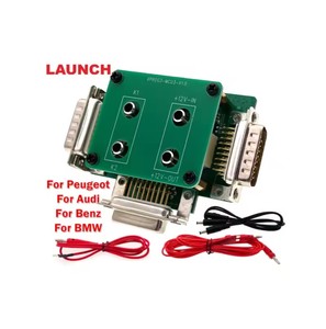 LAUNCH MCU3 Adapter for X431 X-PROG3 IMMO Programmer MCU 3 Adapter Board Kit for Mercedes All Keys Lost and ECU TCU Reading