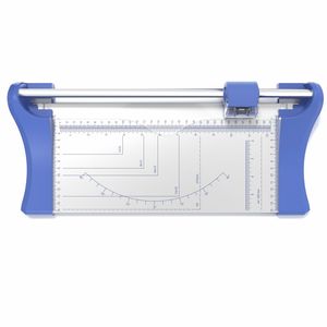 Premium 4-in-1 Rotary Paper Trimmer <strong>Cutter</strong> A4 12 Inch Perforation, Wave Scoring Creasing Robust Metal Steel Base Plate IDPC046 - Product Image 5