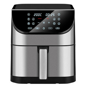 Aifa friggitrice ad aria intelligente 8 litri in acciaio inox da 6 litri 1800W friggitrice ad aria visiva digitale con 10 programmi senza torrefazione ad olio - Product Image 5