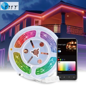 Smart RGB LED striscia di luce TUYA WIFI App controllo musica 5V elettrico PC materiale Bar Design per uso domestico e Hotel - Product Image 4