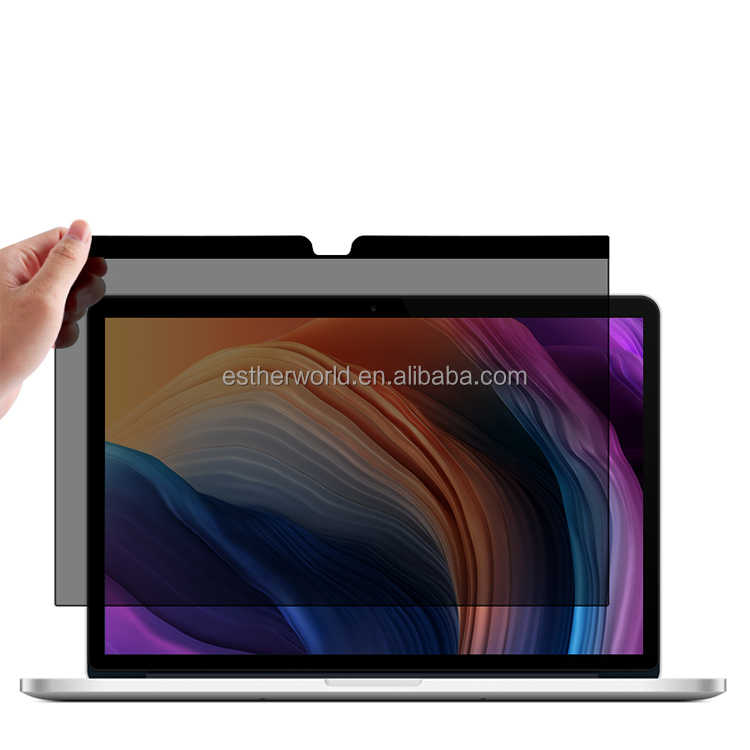Black Magnetic Privacy Filter
