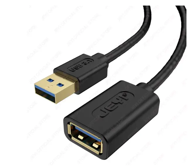 Kabel ekstensi dasbor mobil USB 3.0 2.0, 1M 2M laki-laki ke perempuan tahan air Flush panel Mount USB