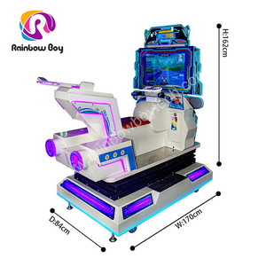 Fabbrica all'ingrosso dinamico gioco di corse tre modalità di gioco caratteristiche diverse macchina da gioco Super Boat Racing - Product Image 2