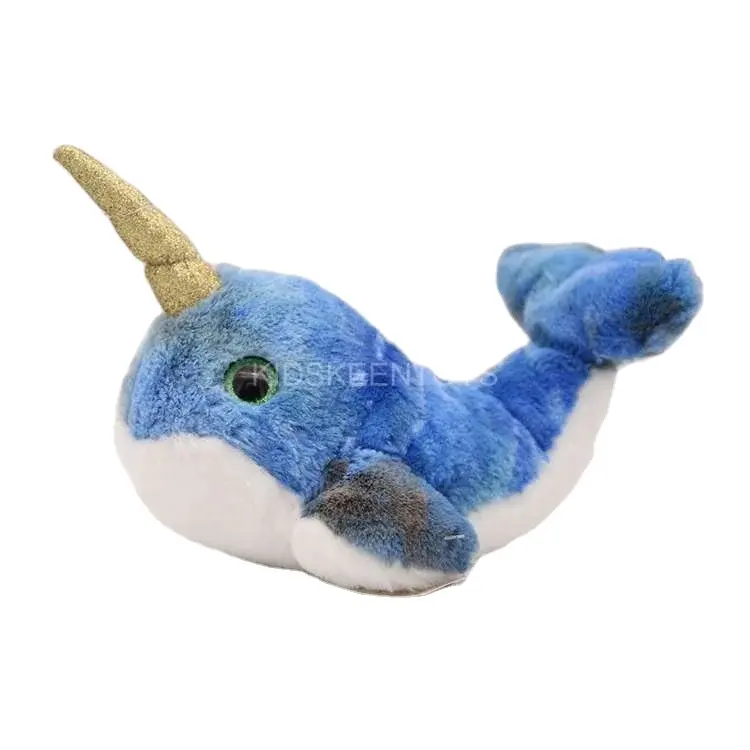 Balena peluche di natale cartone animato peluche animale di peluche disegno animale di mare