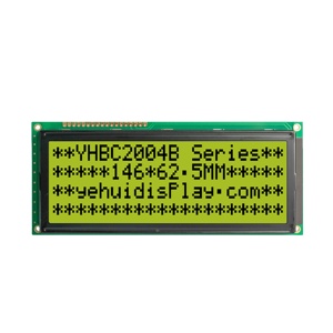 Módulo LCD paralelo de 4 líneas SPI Serial 2004 con 4 fuentes 20x4 Pantalla de caracteres grandes Panel COB de retroiluminación LED - Product Image 1