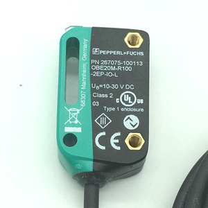 Sensores P + F luz roja Rango de detección de 5 a 150 mm Sensor de triangulación de OBT150-R100-2EP1-IO para Pepperl + Fuchs - Product Image 3