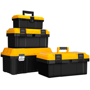 批发防摔塑料工具箱带托盘塑料工具箱整理器 - Product Image 4