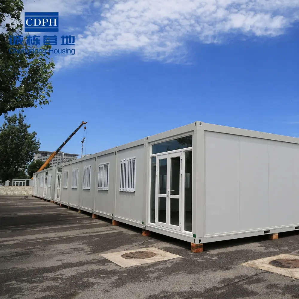 20ft Möbliertes Container haus Demontierbar, verwendet als Container haus oder Hotel OEM Mobile Werkstatt container 20 Ft Shop XSF2435