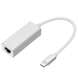 Adattatore Ethernet da USB C a RJ45 scheda di rete USB Type-C a Ethernet 10/100Mbps Lan per MacBook Windows 7/8/10 - Product Image 1