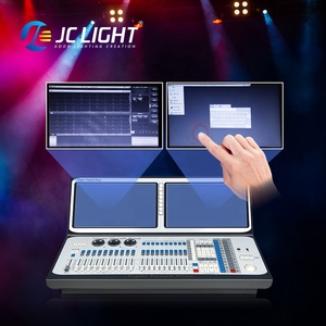 Guangzhou Factory Consola de iluminación de escenario Dmx512 Eventos Pantalla Lcd Titan Tiger Touch Plus Controlador Dmx