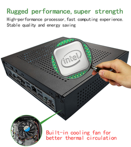 Computer Intel i9 di alta qualità Linux Mini PC all'ingrosso RAM 8G Dual View Display Mini PC con 3 anni di garanzia