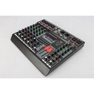 LXT6音响系统小型控制台99 DSP BT USB混音器6通道个人使用混音器 - Product Image 4