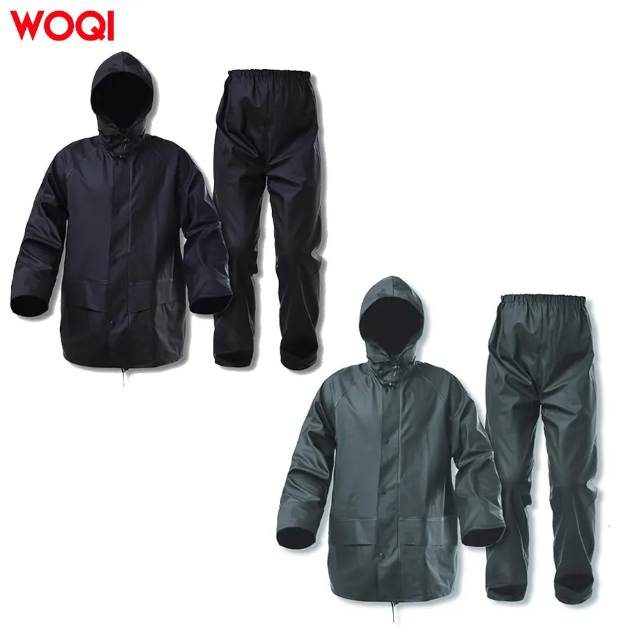 Cappotto impermeabile WOQI impermeabile pantaloni impermeabili impermeabile abbigliamento da pesca pioggia abiti da lavoro