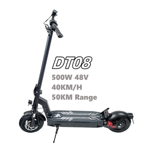 DriveTron 350W 10 אינץ' קורקינט חשמלי 500w למבוגרים עם מתלים כפולים