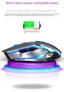 2023 neue wiederauf ladbare optische drahtlose Maus Q15 Desktop-Computermaus Lights peed drahtlose Gaming-Maus - Product Image 5