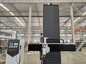 Centro de máquina de mecanizado CNC de pórtico Horizontal Vertical de 3 ejes 4 ejes 5 ejes completamente automático de fábrica Rongchi con mesa de rotación - Product Image 3
