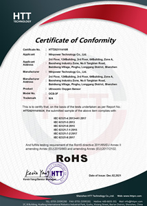 OCS-3F 2.1 Win power Hochwertig Für PSA-Sauerstoff generator Test 21-95, 6% 0-20L Haben 0-2,5 V Analoga usgang Ultraschall-Sauerstoffs ensor - Product Image 6