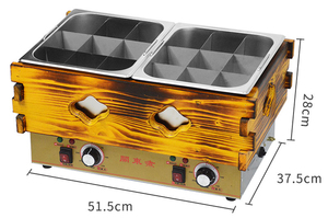 Electric Japanese Snack <strong>Machine</strong> <strong>Kanto</strong> Noodles Cooking <strong>Machine</strong> 9 Grid Oden Making <strong>Machine</strong> - Product Image 3