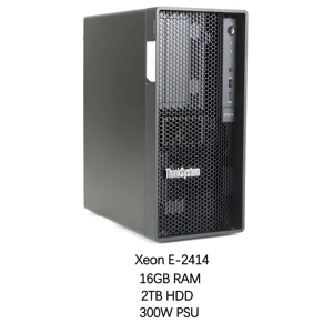 Mới Lenovo nghĩ rằng Hệ thống st58 V3 Xeon E-2414 16GB Ram 2TB HDD cổng kép 1gbe 300W PSU SATA điều khiển tùy chỉnh tháp máy chủ - Product Image 1