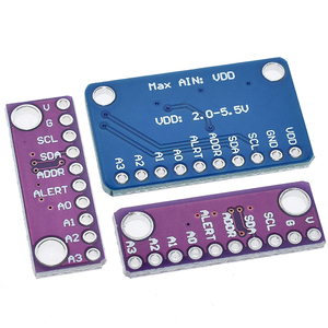 16 Bit I2C IIC <strong>ADS1115</strong> ADS1015 ADS1118 Converter Module PCA9306 ADC Board RPi Level Translation Amplifier