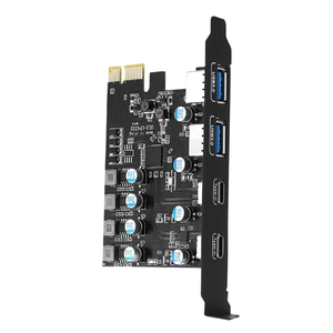 pci express pci e卡2端口USBA/ USBC 5Gbps USB3.2 Gen1 USB3.0 PCIE卡扩展附加卡适配器e pci - Product Image 3