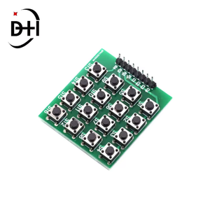 8pin 4x4 <strong>4</strong>*<strong>4</strong> Matrix 16 Keys Button Keypad Keyboard Breadboard Module MCU for <strong>arduino</strong> Diy Kit - Product Image 2