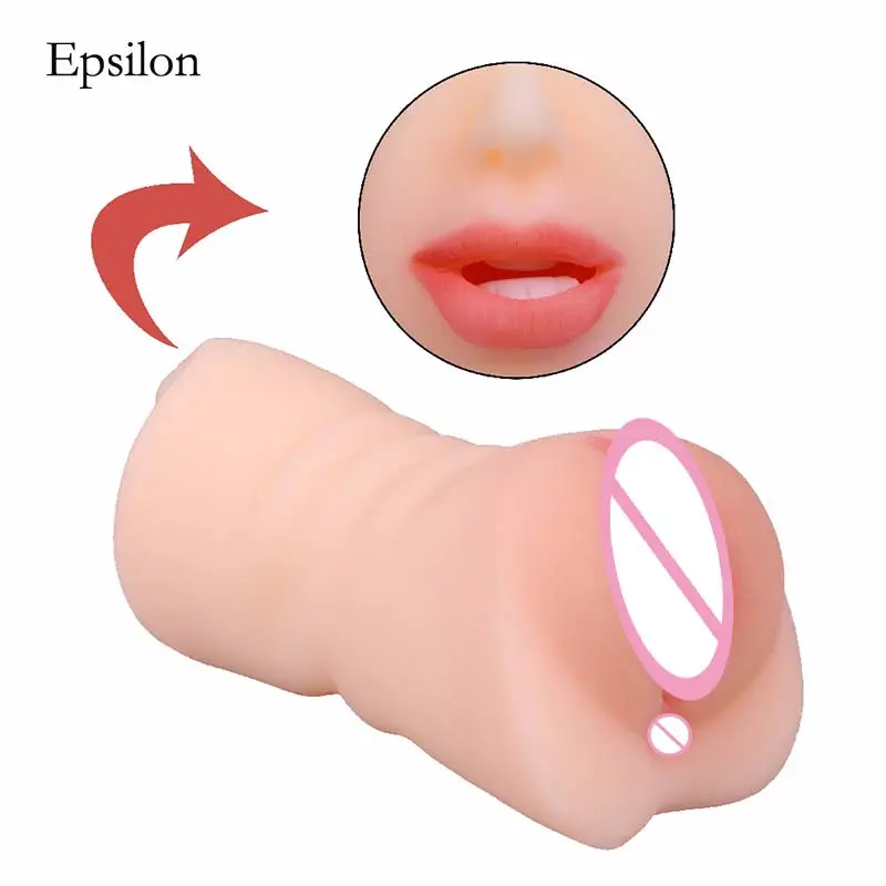 Epsilon-Vagina de bolsillo con sensación Real para hombres, Vagina Sexy para masturbación