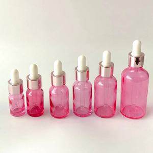 5ml 10ml 15ml 30ml 50ml 100mL Rosa aceite esencial vacío cara suero botellas cuentagotas de vidrio con cuentagotas de oro rosa - Product Image 6