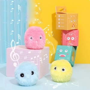 Ball Smart <strong>Cat</strong> Toys Plush Electric <strong>Catnip</strong> Training Toy Kitten Touch Sounding Pet Squeak Toy Ball Gifts - Product Image 4