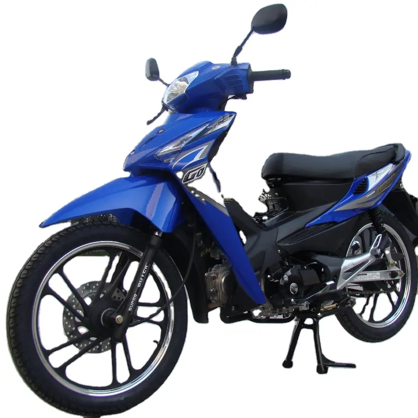 ราคาถูกนำเข้าภายใต้กระดูกมอเตอร์จักรยานโรงงานผลิต110CC Motos Cub จีนรถจักรยานยนต์ Motocicleta