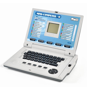 Neue 20-Funktions-Englischlehrung intelligenter pädagogischer Laptop spielzeug pädagogische Spielzeuge Kinder Laptop/Computer mit Led-Display