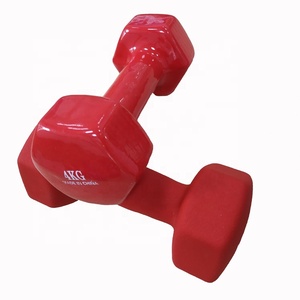 PVC橡胶涂层哑铃防汗防滑防摔性能纯铸铁芯哑铃支持定制 - Product Image 2