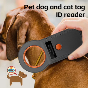 JR RFID etiketi okuyucu 134.2khz köpek kedi pet inek hayvan çip kimlik çip tarayıcı hayvan çip okuyucu - Product Image 6