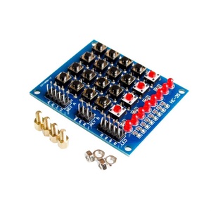 4*4 Matrix Array/Matrix-Tastatur 16-Tasten-Membranschaltertastatur für _ 4 Separate Tastatur 8 Separate LED - Product Image 1