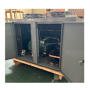 משולב 380v 3hp 6hp יחידת עיבוי אוויר עליון שקע אחסון קר מדחס קירור עבור רכיבי הליבה של משאבת ליבה חדרים קרים