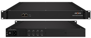 TV digitale Headend Multi canale Encoder IP trasmissione 264 codifica Video processore di rete Encoder - Product Image 3